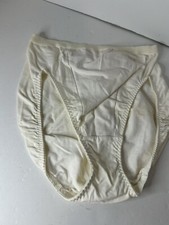 Vintage MAIDENFORM All-The-Time Brief PANTY Girdle SATIN Nylon Stretch Sheer L