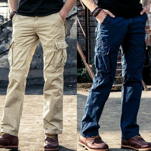 Pantalon Cargo Tactique Pour Homme - Tissu Stretch Séchage Rapide - Pour Randonnée, Chasse, Travail - Sans Ceinture