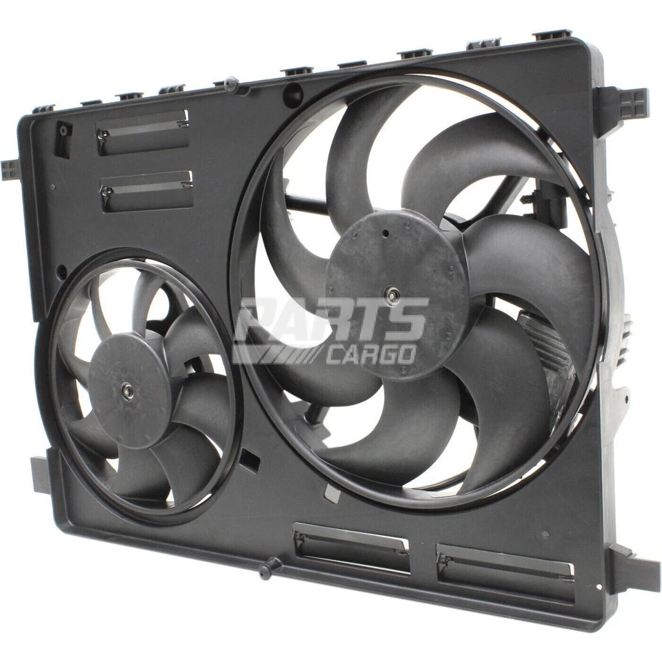 Nuevo para Volvo S80 V60 V70 XC60 XC70 2007-2018 doble radiador y ventilador condensador Foto 3 de 4