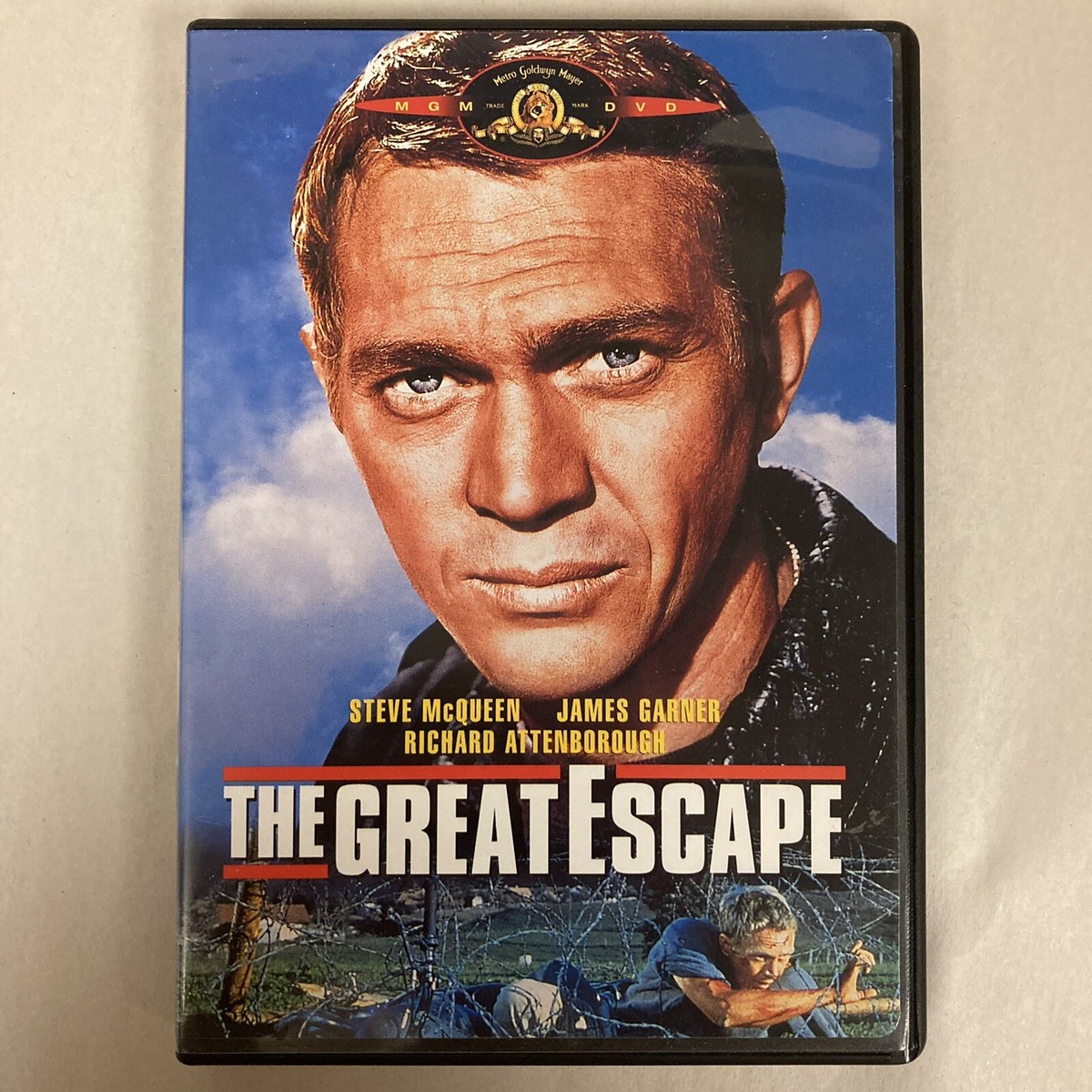 The Great Escape (DVD, 1963) McQueen, Garner, Bronson, Coburn