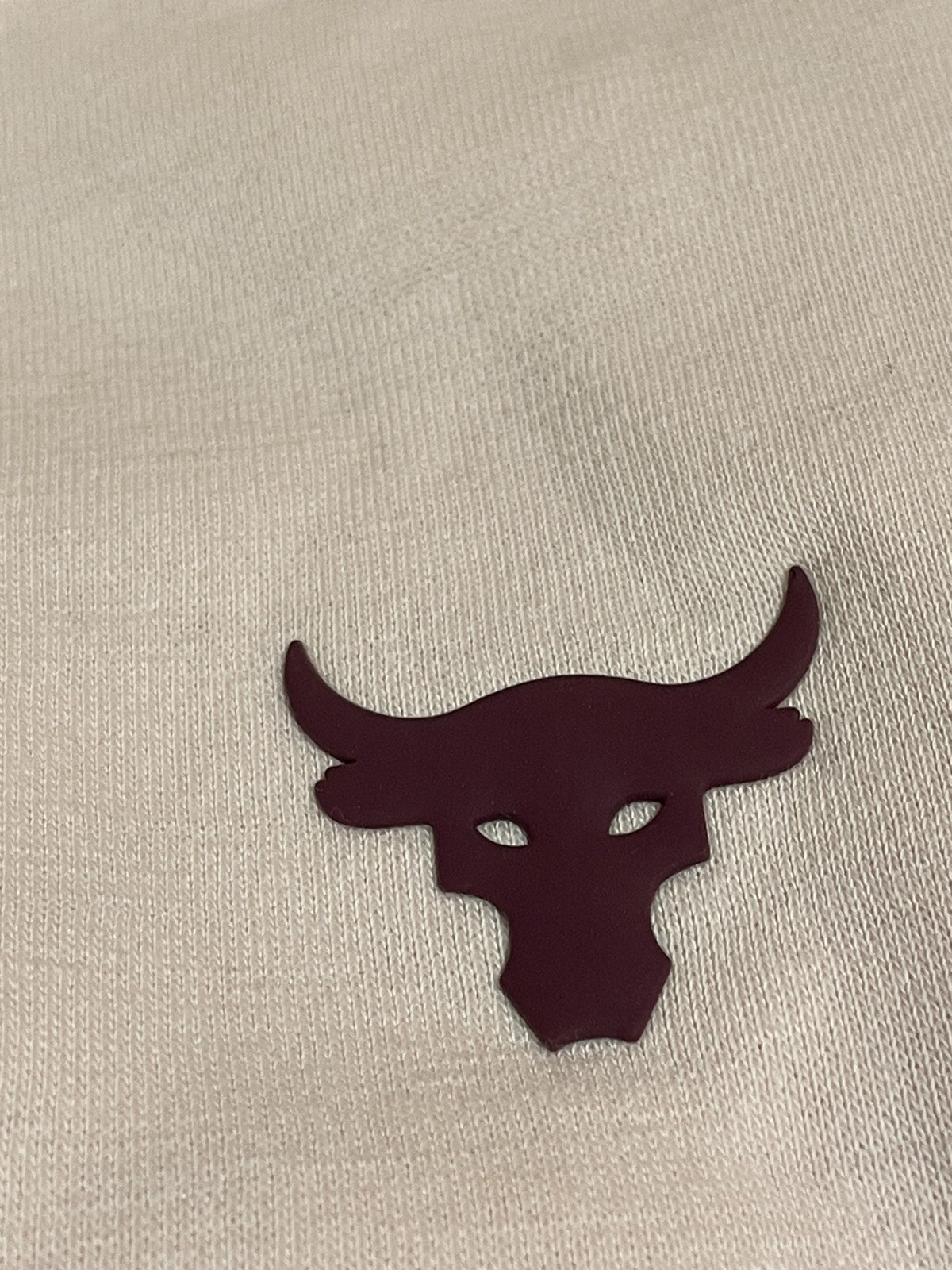 Under Armour Project Rock Sweatshirt Charged Cotton Pink Womens Sz Medium  thumbnail 4