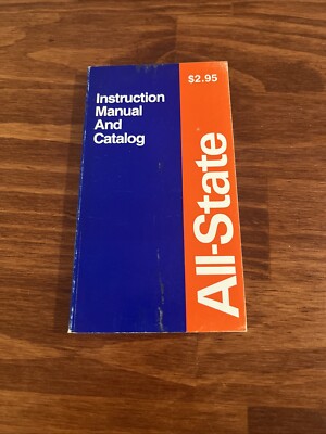 Instruction Manual And Catalog Book Welding