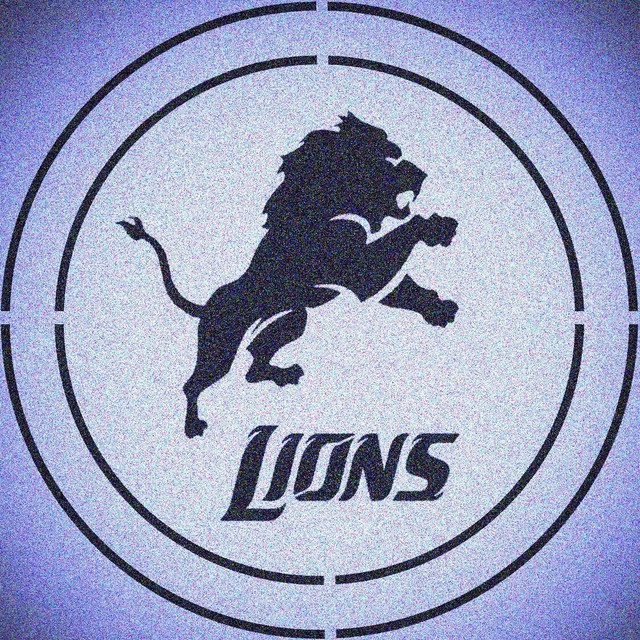 Detroit Lions Stencil Printable