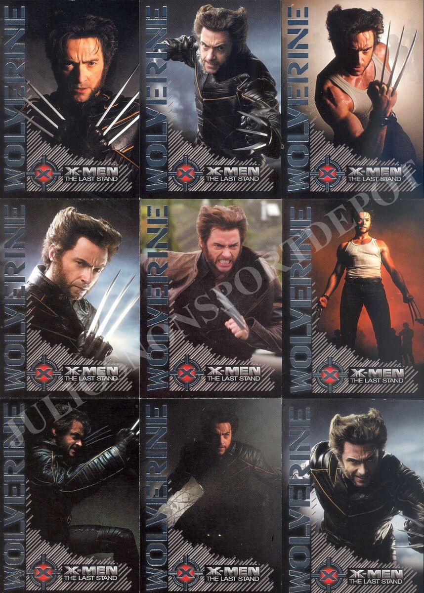 ★MARVEL★X-MEN :THE LAST STAND Wolverine X-MEN 3 THE LAST STAND WOLVERINE PORTRAIT OF A HERO INSERT
