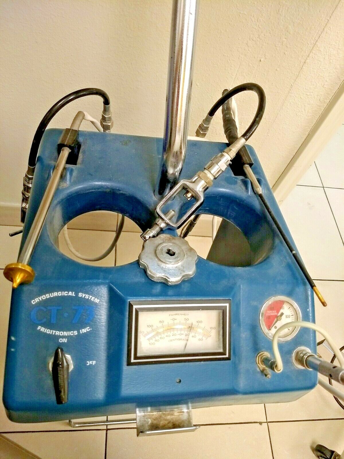 Frigitronics Cryosurgical Model CT-73 System with 3 Probes Fully ...