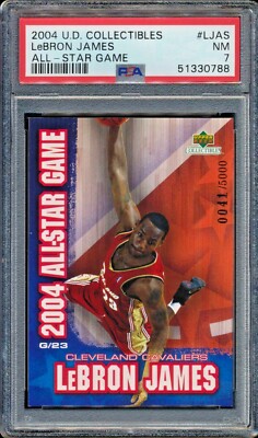 2004 Upper Deck /5000 Collectibles Lebron James #LJAS Early