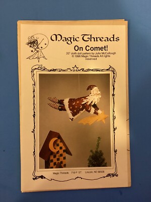 Magic Threads On Comet! 20  Cloth Doll Pattern By Julie McCullough