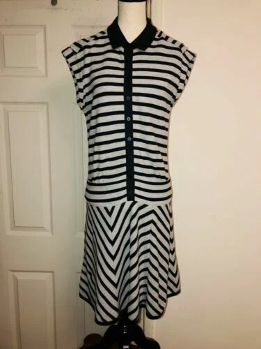 DKNY Cotton Black Dresses for Women