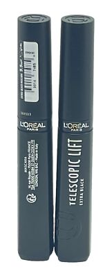 2*L OREAL L oreal Mascara Telescopic Lift Extra Black 9.9ml & Set