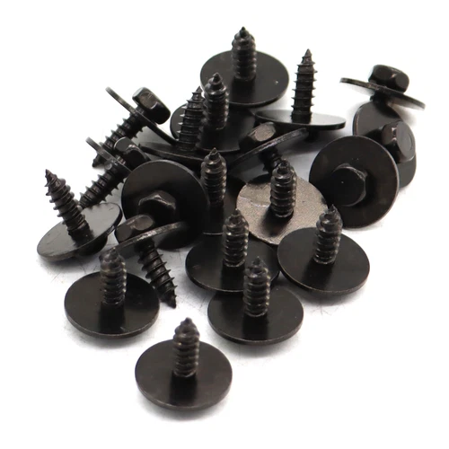 For Ford Metal Car Screw Body Fender Bumper Retainer U Nut Clips Gasket Fastener - Picture 13 of 22