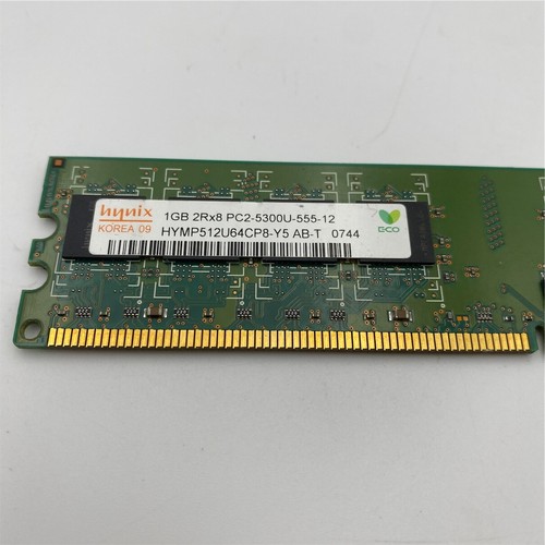 HYNIX 1GB 2Rx8 PC2-5300U-555-12 HYMP512U64CP8-Y5 - Picture 4 of 4
