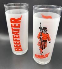 Vintage Beefeater Gin Lime & Tonic Frosted Gl...