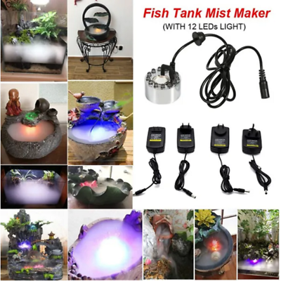 Nebulizzatore A Ultrasuoni Con LED - Generatore Di Nebbia Per Fontane, Stagni E Umidificazione - Foto 13