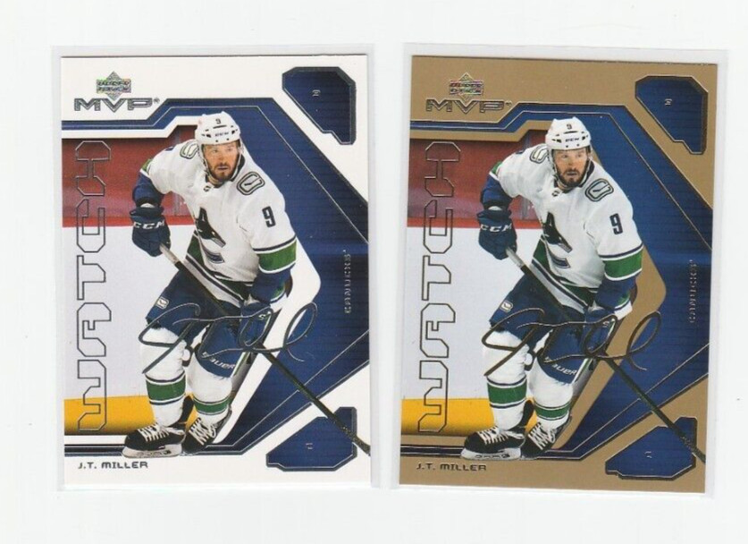 много карт J.T. MILLER 2021-22 UPPER