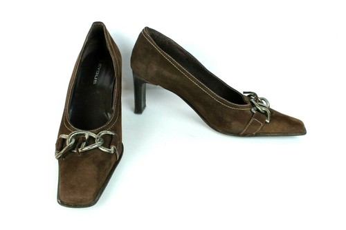 Court Shoes LEYGUS Suede Brown T 37/UK 