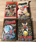 SPIDER-MAN  LOT All 4 First Printing Paperback Books