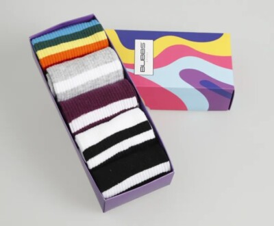 BUBBS Funny Socks - Novelty Design Cotton Socks Ankle   Fun Patterns - Pack of 5