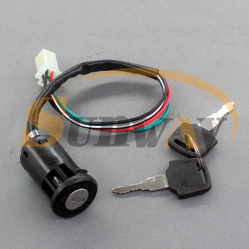 Serrure De Démarrage Universelle ProPlip 4 Fils + 2 Clés - Moto, Quad, Scooter, Bateau, Dirt Bike, Kart Et Pocket Bike