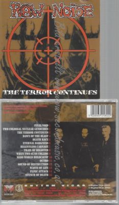 CD--RAW NOISE--THE TERROR CONTINUES