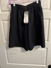 Men's Adidas Aeroready Solid Q2 French Terry Shorts HE1178 Size XS Black
