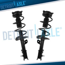 FWD Front Left Right Complete Struts w/ Coil Spring Set for Nissan Rogue Select