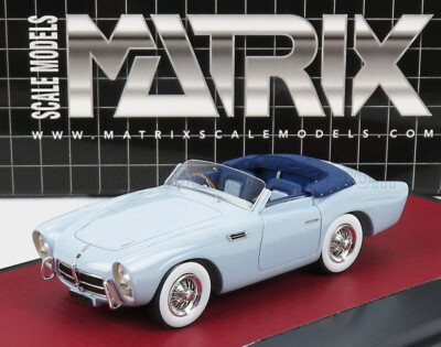 MX41608-021 Pegaso Z-102 Serie II Cabriolet Sauutschik blau 1954 1/43 von Matrix