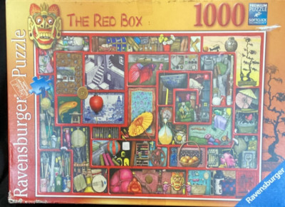 Ravensburger 1000pc The Red Box by Colin Thompson 2014 jigsaw puzzle ...