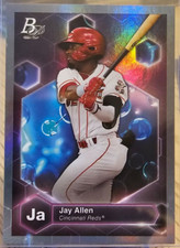 2022 Bowman Platinum Precious Elements Jay Allen #PE-5 Cincinnati Reds