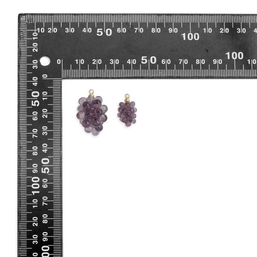 Traube Brombeere Charm Anhänger, SKU #LK1226 - Bild 7 von 8