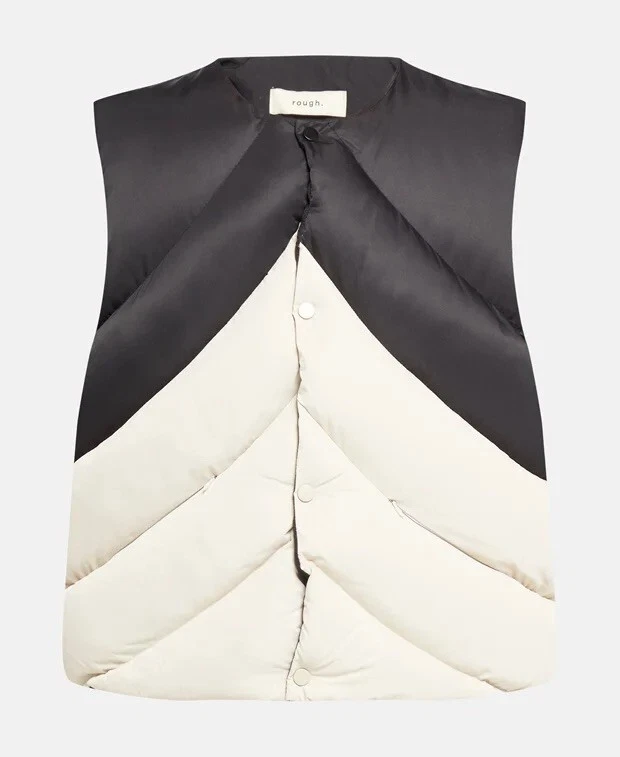 Rough men's puffer gilet RRP €270 Size S