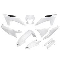 Ufo Plast Plastik-Kit Full-Kit KTM EXC/EXC-F 24-25, Weiß
