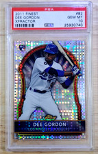 Dee Gordon /299 (PSA 10, RC) 💎2011 Topps Finest - Xfractor - Dodgers