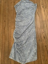 Atropology Woman’s Dress Blue L