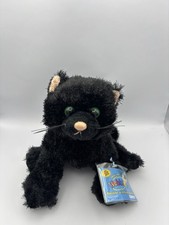 Black Cat Webkinz Rare Retired Mint Condition, Sealed Tag  Unused Code