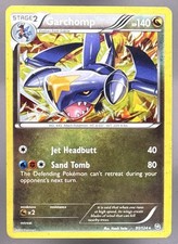 2012 Pokemon Black & White Dragons Exalted Garchomp Promos #91/124 Holo on eBay