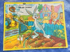 Bugs Bunny Jaymar Vintage Jigsaw Puzzle Porky Pig Petunia Pig Looney Tunes