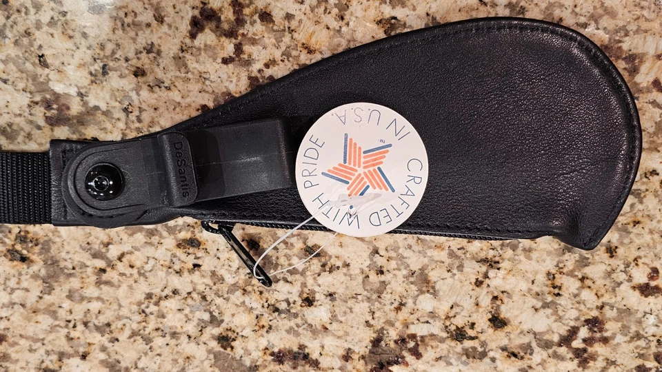 de santis gun 皮革 city slicker slapjack 硬币/射击夹 — 第 2/4 张图片