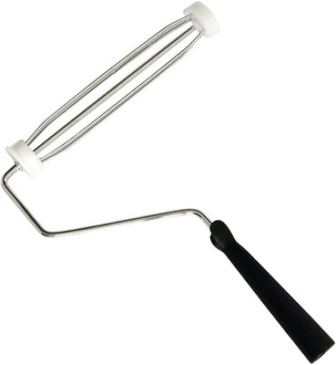 9  Paint Roller Frame   4-Wire Steel Cage, Smooth Rolling, Threaded Comfort Grip