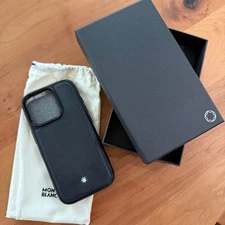 Montblanc iPhone 16Pro case black Montblanc