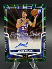 Jared McCain 2024-25 Donruss  Signature Series #SS-JMC Rookie Auto /75