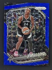 2025 Panini Prizm WNBA - Jewell Loyd #57 Blue Velocity Prizm