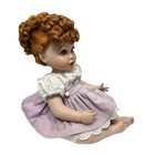 Franklin Mint I Love Lucy Italian Movie 9 inch Doll Porcelain Lucy Ricardo VTG — photo 5