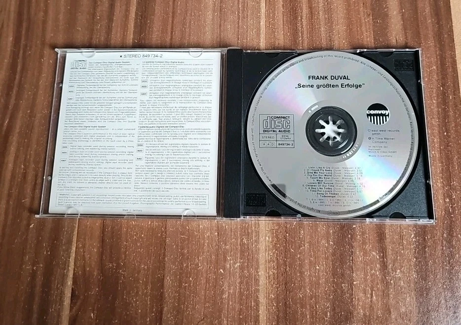 Frank Duval - Seine größten Erfolge - Best of Musik CD ***sehr guter Zustand*** - Bild 3 von 3