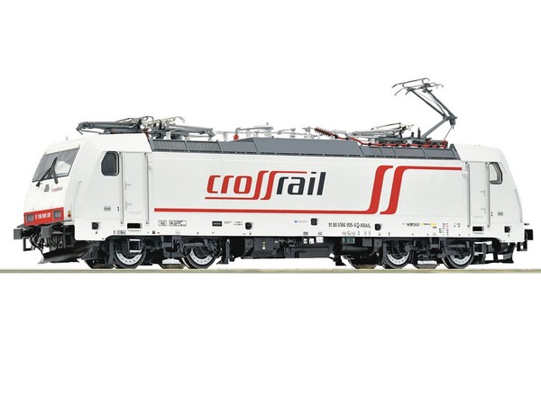 Roco 7500099 Elektrolok 186 905-6 Crossrail Spur H0-image