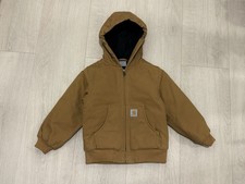 DDP Vintage Carhartt Detroit Kids Hooded Jacket size XS 6 