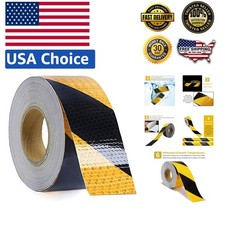 Reflective Hazard Marking Tape 2" x 150' - Durable and Weatherproof for Safety