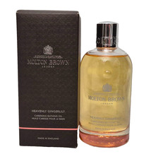 Molton Brown Womens Heavenly Gingerlily Caressing Bathing Oil 200ml glass Bottle