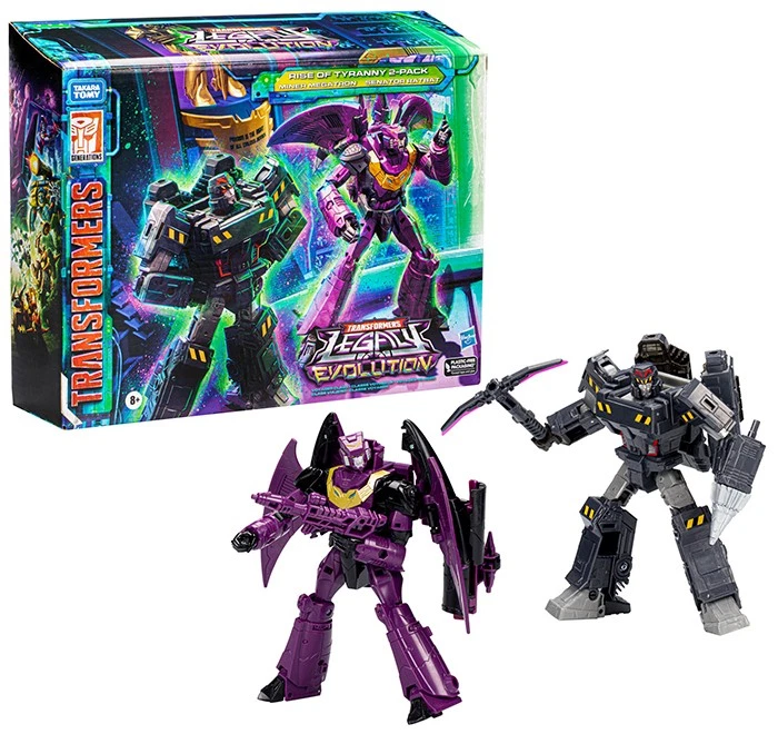Miner Megatron and Senator Ratbat Legacy Voyager Class | Transformers Generation - Image 4 of 4
