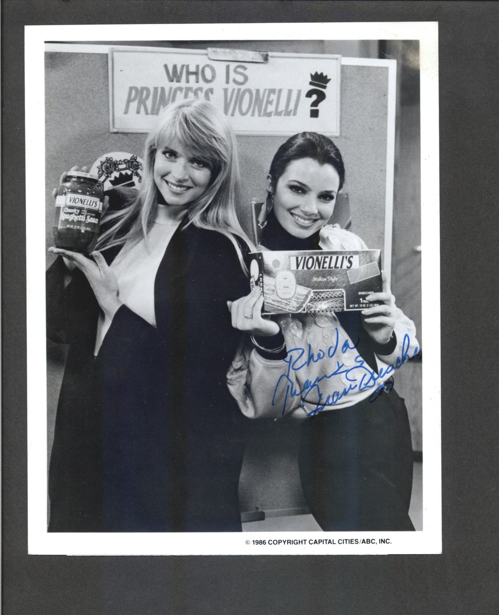 Fran Drescher - Signed Autograph 7x9 TV Still - Who's the Boss