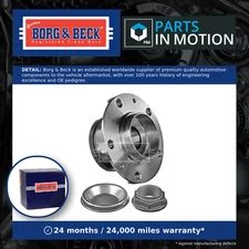 Wheel Bearing Kit fits PEUGEOT 508 Mk1 1.6 Rear 10 to 18 B&B 3748A6 9685863380